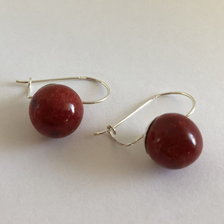 Cranberry Earrings Arandano