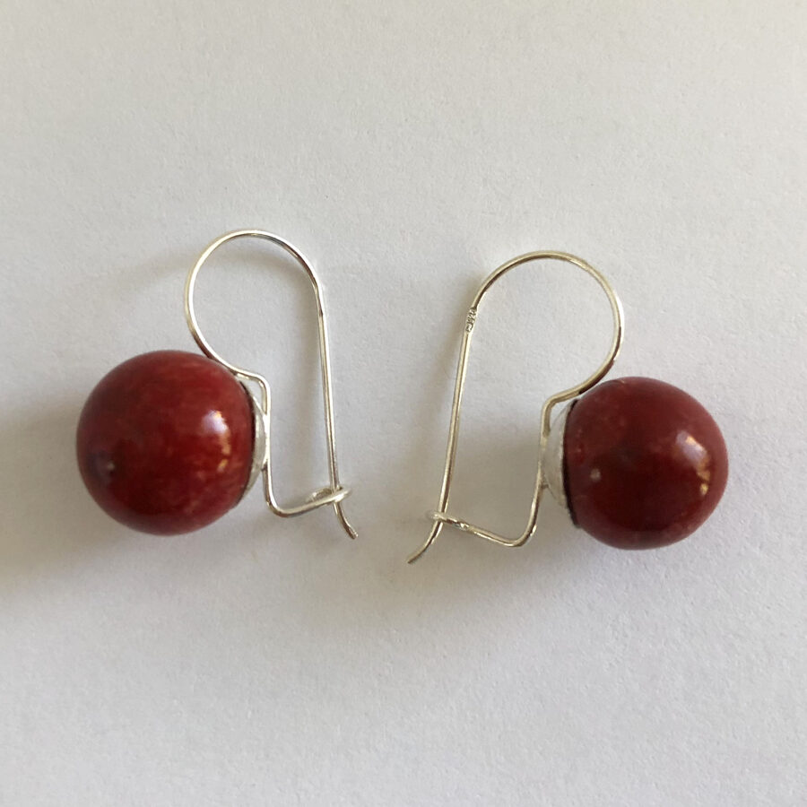 Cranberry Earrings Arandano