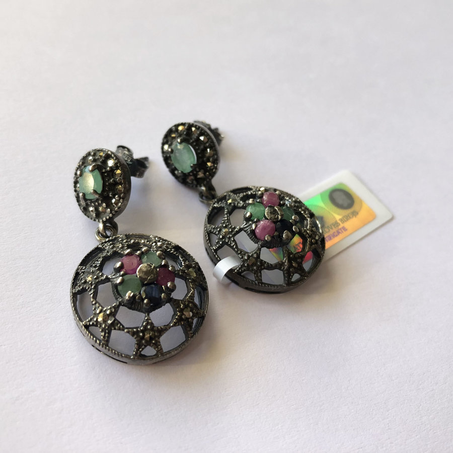 Earrings with Gemstones Estrella