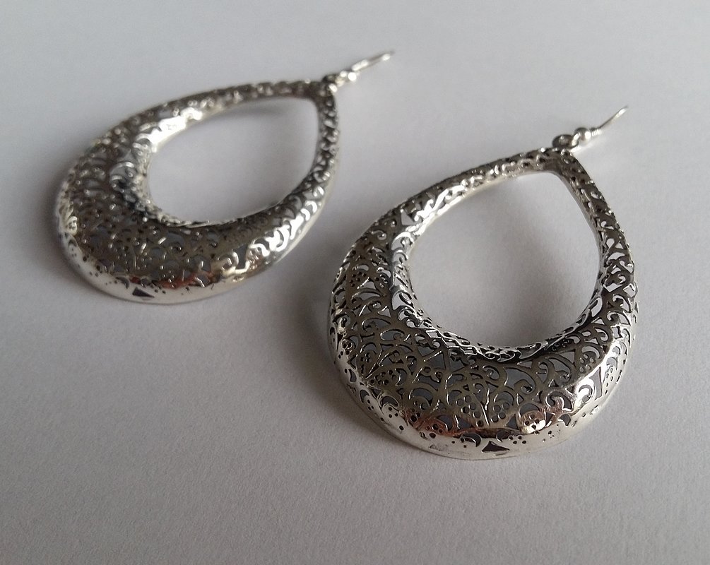 Silver Earrings Raquel