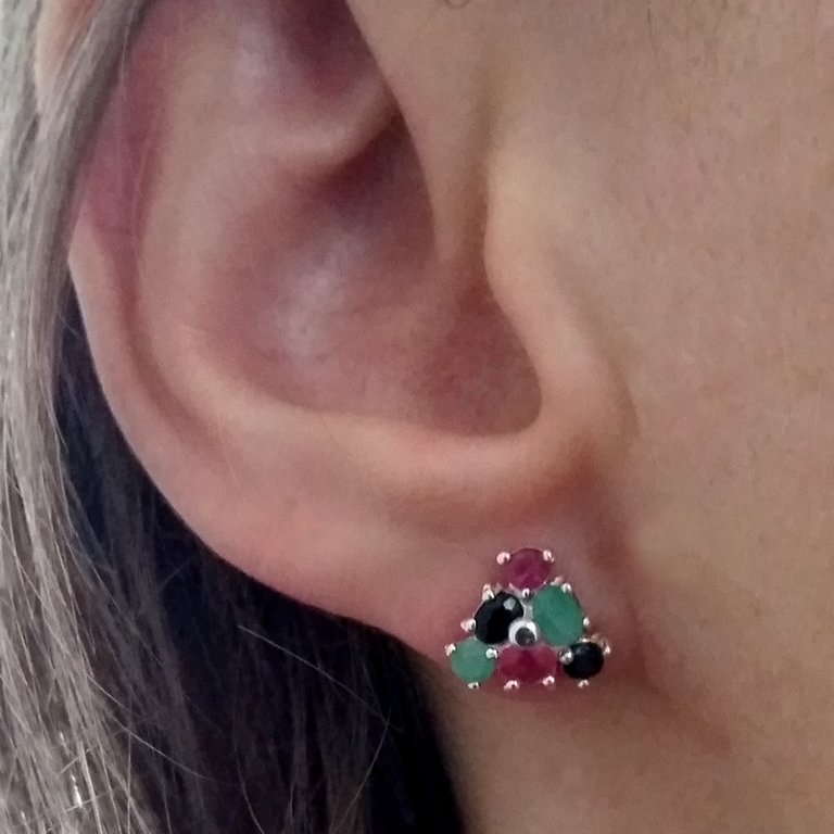 Earrings with Gems Triana