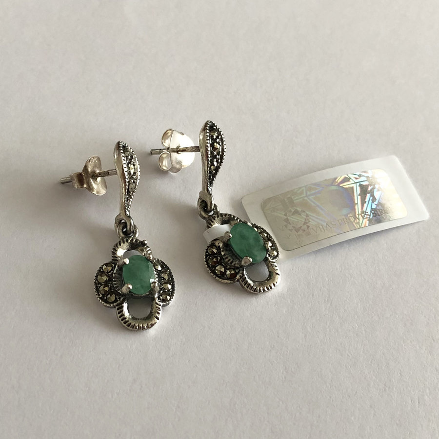 Emerald Earrings Esmeralda