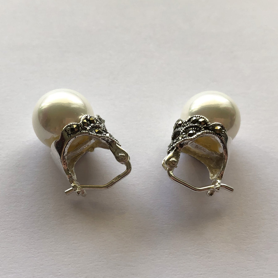Pearl Earrings Lady D Grande