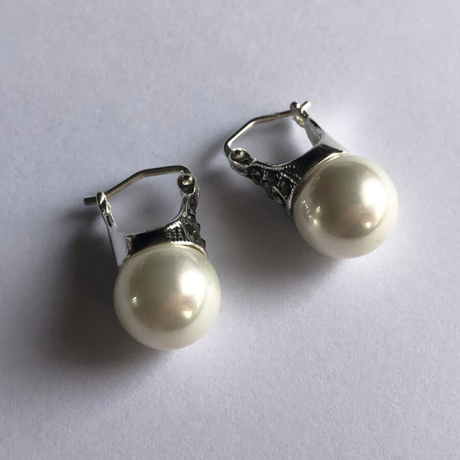 Pearl Earrings Lady D Perla