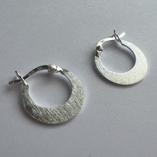 Sudraba auskari Aros Mate