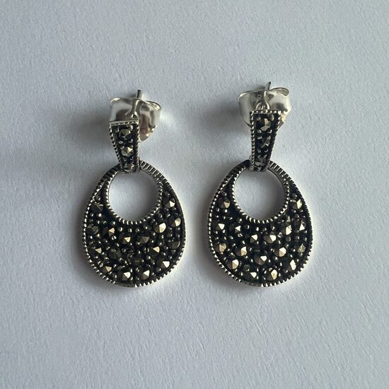 Marcasite Earrings Mariola