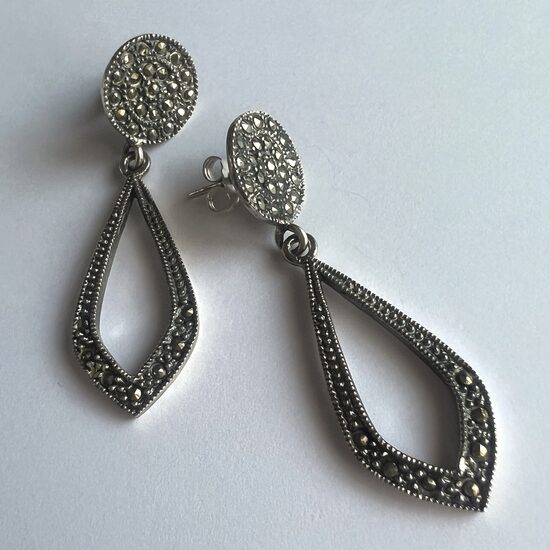 Marcasite Earrings Marta II 