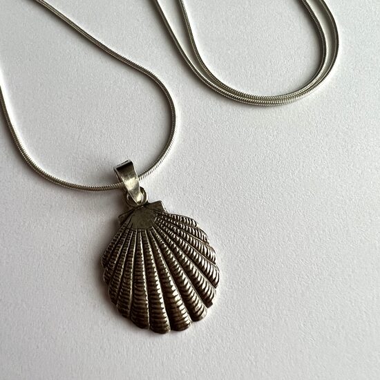 Sudraba gliemežvāka kulons Santiago