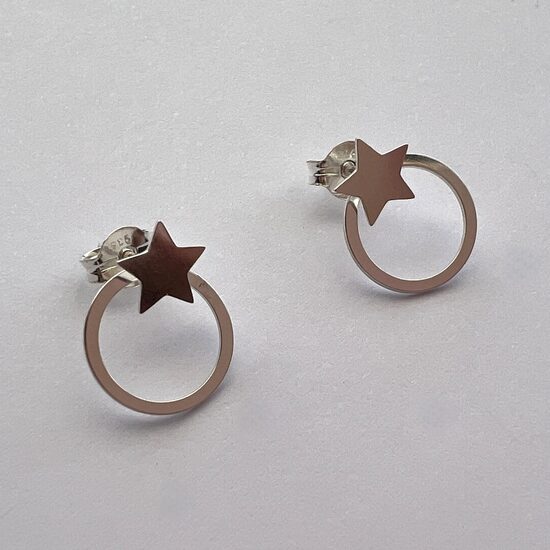 Saliekami auskari "divi vienā" Estrella Karma