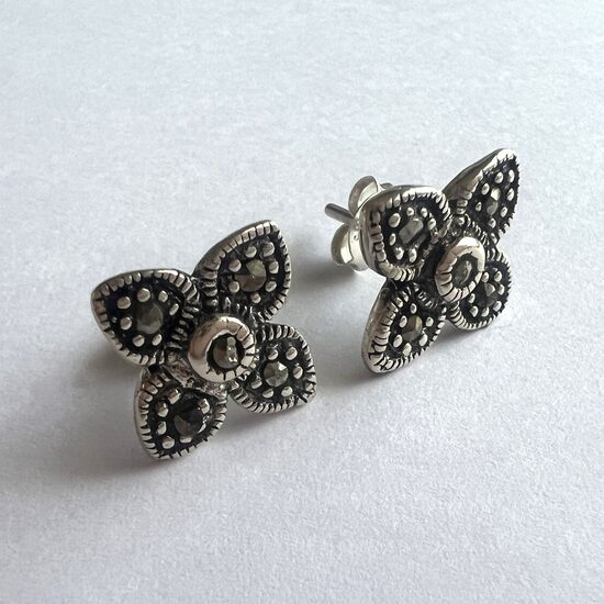 Marcasite Earrings Florita Marcasita