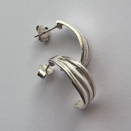 Sudraba auskari Elisa