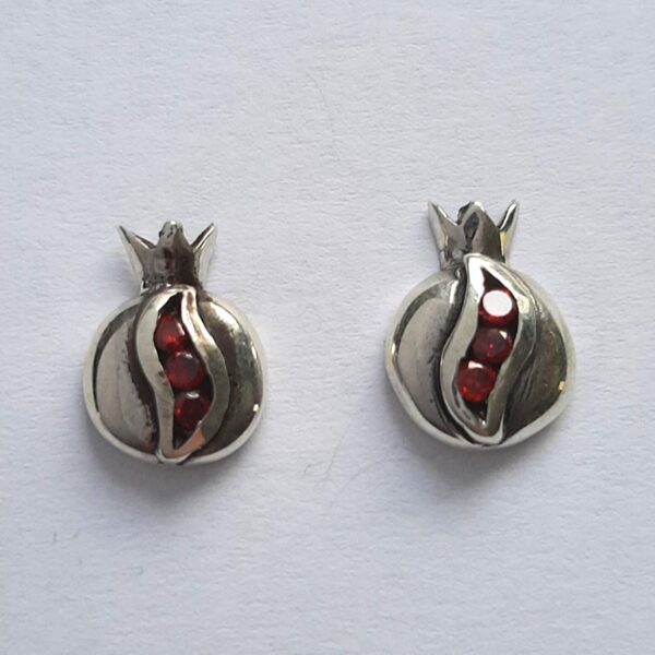 Pomegranate Stud Earrings Granada New Design
