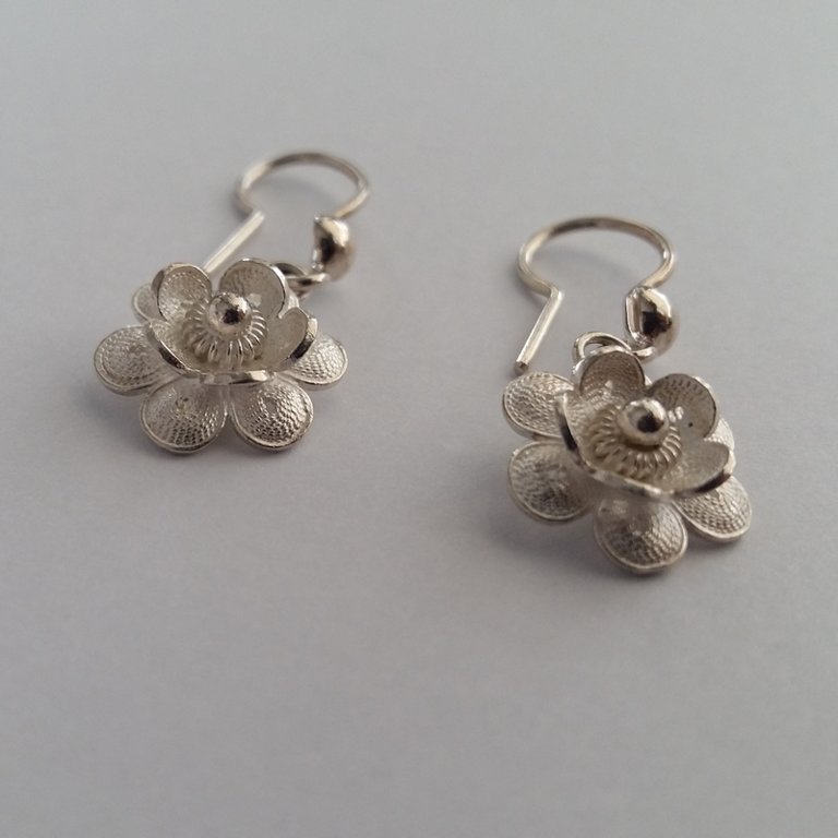 Filigree Earrings Flor de Amanecer