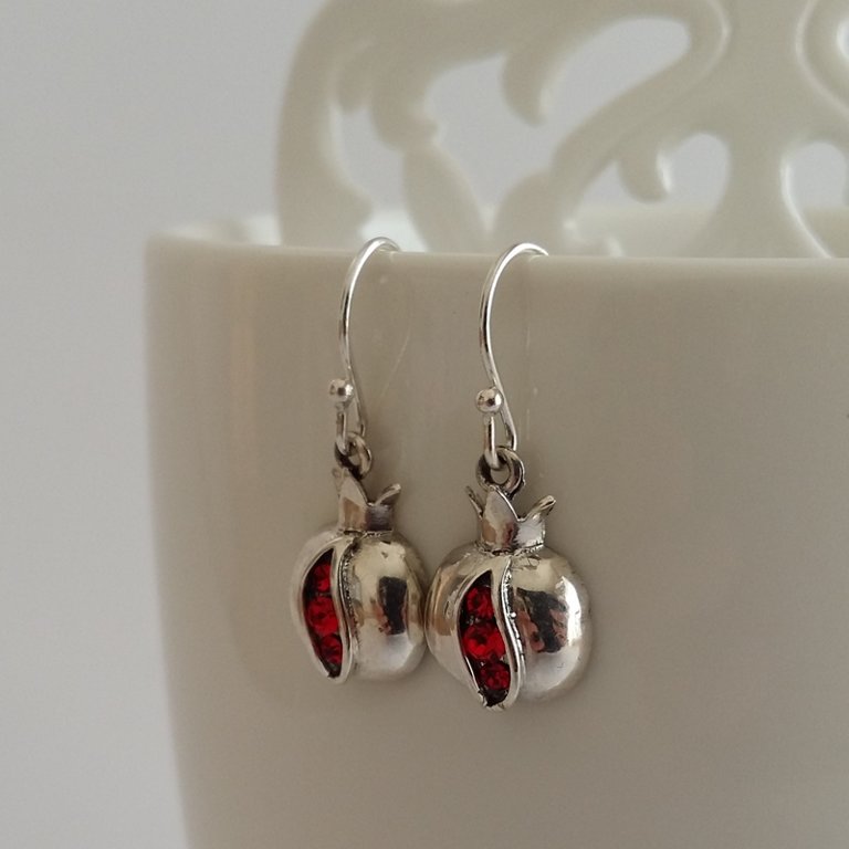 Silver Earrings Granada