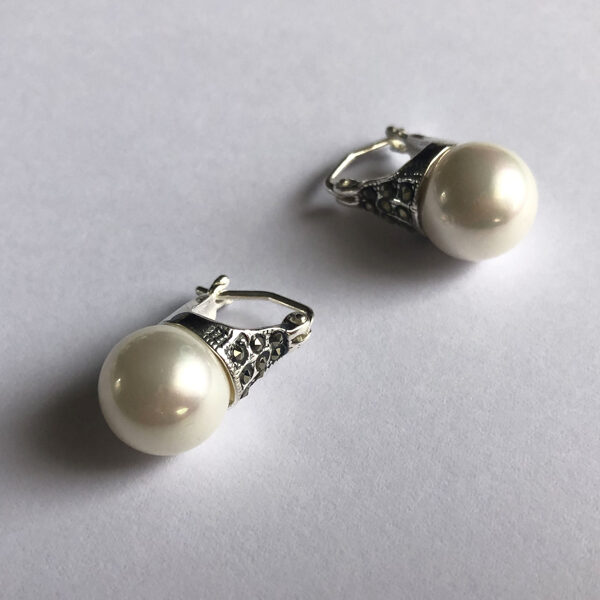 Pearl Earrings Lady D Perla