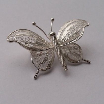 Filigree Brooch Mariposa Volante